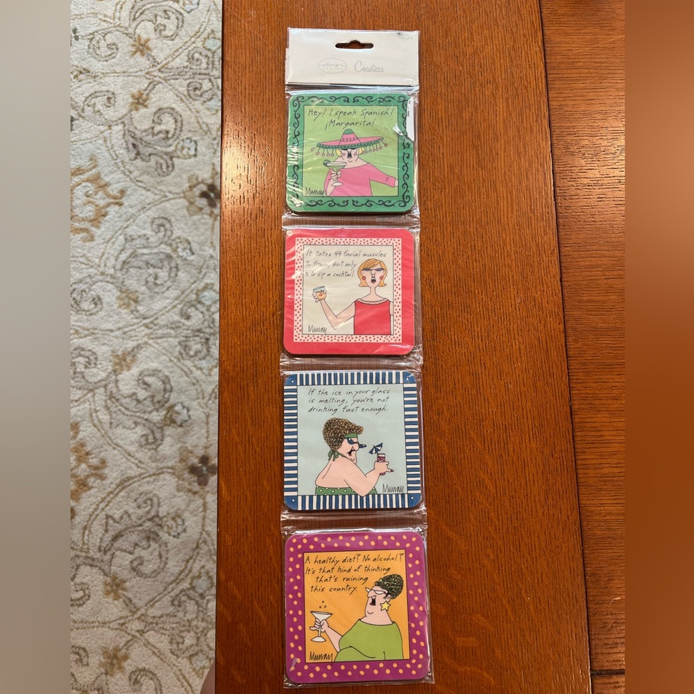 Set of 4 coasters